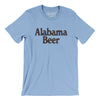 Alabama Beer Men/Unisex T-Shirt-Baby Blue-Allegiant Goods Co. Vintage Sports Apparel