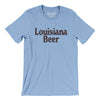 Louisiana Beer Men/Unisex T-Shirt-Baby Blue-Allegiant Goods Co. Vintage Sports Apparel