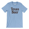 Texas Beer Men/Unisex T-Shirt-Baby Blue-Allegiant Goods Co. Vintage Sports Apparel