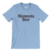 Minnesota Beer Men/Unisex T-Shirt-Baby Blue-Allegiant Goods Co. Vintage Sports Apparel