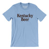 Kentucky Beer Men/Unisex T-Shirt-Baby Blue-Allegiant Goods Co. Vintage Sports Apparel