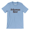 Arkansas Beer Men/Unisex T-Shirt-Baby Blue-Allegiant Goods Co. Vintage Sports Apparel