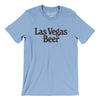 Las Vegas Beer Men/Unisex T-Shirt-Baby Blue-Allegiant Goods Co. Vintage Sports Apparel