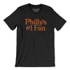 Philly's Number 1 Fan Men/Unisex T-Shirt-Black-Allegiant Goods Co. Vintage Sports Apparel