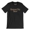 Kansas City Beer Men/Unisex T-Shirt-Black-Allegiant Goods Co. Vintage Sports Apparel