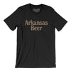 Arkansas Beer Men/Unisex T-Shirt-Black-Allegiant Goods Co. Vintage Sports Apparel