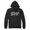 Brooklyn Pennant Hoodie-Black-Allegiant Goods Co. Vintage Sports Apparel