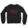 Atlanta's Number 1 Fan Midweight French Terry Crewneck Sweatshirt-Black-Allegiant Goods Co. Vintage Sports Apparel