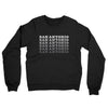 San Antonio Repeat Midweight French Terry Crewneck Sweatshirt-Black-Allegiant Goods Co. Vintage Sports Apparel