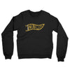 Columbus Pennant Midweight French Terry Crewneck Sweatshirt-Black-Allegiant Goods Co. Vintage Sports Apparel