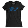 Detroit Pennant Women's T-Shirt-Black-Allegiant Goods Co. Vintage Sports Apparel