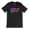 Miami Pennant Men/Unisex T-Shirt-Black-Allegiant Goods Co. Vintage Sports Apparel