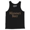 Missouri Beer Men/Unisex Tank Top-Black-Allegiant Goods Co. Vintage Sports Apparel