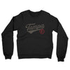 Tampa Vintage Script Midweight French Terry Crewneck Sweatshirt-Black-Allegiant Goods Co. Vintage Sports Apparel