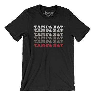 Tampa Bay Repeat Men/Unisex T-Shirt-Black-Allegiant Goods Co. Vintage Sports Apparel