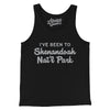 I've Been To Shenandoah National Park Men/Unisex Tank Top-Black-Allegiant Goods Co. Vintage Sports Apparel