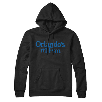 Orlando's Number 1 Fan Hoodie-Black-Allegiant Goods Co. Vintage Sports Apparel