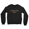 Jacksonville Beer Midweight French Terry Crewneck Sweatshirt-Black-Allegiant Goods Co. Vintage Sports Apparel