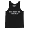 I've Been To Chicago Men/Unisex Tank Top-Black-Allegiant Goods Co. Vintage Sports Apparel