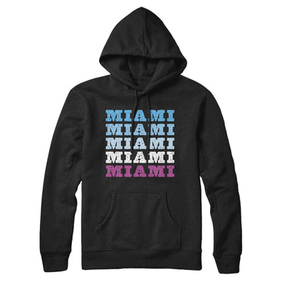 Miami Repeat Hoodie-Black-Allegiant Goods Co. Vintage Sports Apparel