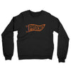 Phoenix Pennant Midweight French Terry Crewneck Sweatshirt-Black-Allegiant Goods Co. Vintage Sports Apparel