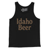 Idaho Beer Men/Unisex Tank Top-Black-Allegiant Goods Co. Vintage Sports Apparel