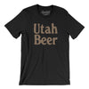 Utah Beer Men/Unisex T-Shirt-Black-Allegiant Goods Co. Vintage Sports Apparel