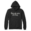 Brooklyn's Number 1 Fan Hoodie-Black-Allegiant Goods Co. Vintage Sports Apparel