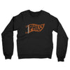 Philly Pennant Midweight French Terry Crewneck Sweatshirt-Black-Allegiant Goods Co. Vintage Sports Apparel