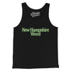 New Hampshire Weed Men/Unisex Tank Top-Black-Allegiant Goods Co. Vintage Sports Apparel