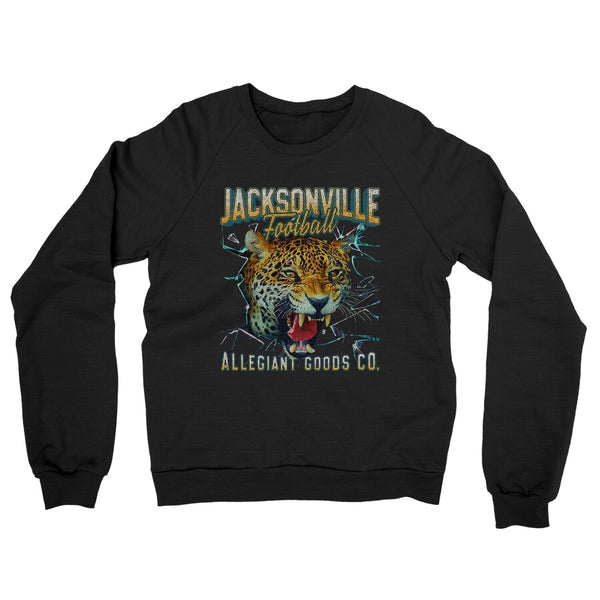 Vintage Jacksonville Jaguars Logo Mascot Sweatshirt, America