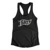 Satx Pennant Women's Racerback Tank-Black-Allegiant Goods Co. Vintage Sports Apparel