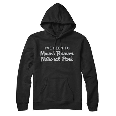 I've Been To Mount Rainier National Park Hoodie-Black-Allegiant Goods Co. Vintage Sports Apparel