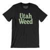 Utah Weed Men/Unisex T-Shirt-Black-Allegiant Goods Co. Vintage Sports Apparel