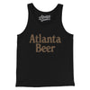 Atlanta Beer Men/Unisex Tank Top-Black-Allegiant Goods Co. Vintage Sports Apparel