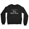 I've Been To Zion National Park Midweight French Terry Crewneck Sweatshirt-Black-Allegiant Goods Co. Vintage Sports Apparel