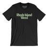 Rhode Island Weed Men/Unisex T-Shirt-Black-Allegiant Goods Co. Vintage Sports Apparel