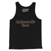 Jacksonville Beer Men/Unisex Tank Top-Black-Allegiant Goods Co. Vintage Sports Apparel