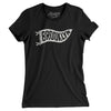 Brooklyn Pennant Women's T-Shirt-Black-Allegiant Goods Co. Vintage Sports Apparel