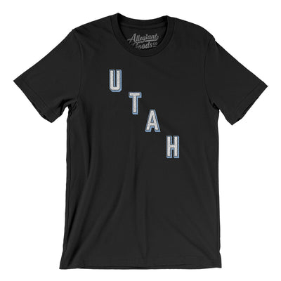 Utah Hockey Jersey Men/Unisex T-Shirt-Black-Allegiant Goods Co. Vintage Sports Apparel