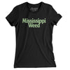 Mississippi Weed Women's T-Shirt-Black-Allegiant Goods Co. Vintage Sports Apparel