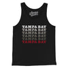 Tampa Bay Repeat Men/Unisex Tank Top-Black-Allegiant Goods Co. Vintage Sports Apparel