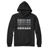 Chicago Repeat Hoodie-Black-Allegiant Goods Co. Vintage Sports Apparel