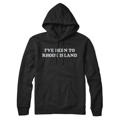 I've Been To Rhode Island Hoodie-Black-Allegiant Goods Co. Vintage Sports Apparel