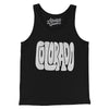 Colorado State Shape Text Men/Unisex Tank Top-Black-Allegiant Goods Co. Vintage Sports Apparel