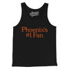 Phoenix's Number 1 Fan Men/Unisex Tank Top-Black-Allegiant Goods Co. Vintage Sports Apparel