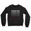 Tampa Bay Repeat Midweight French Terry Crewneck Sweatshirt-Black-Allegiant Goods Co. Vintage Sports Apparel