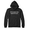 I've Been To Nashville Hoodie-Black-Allegiant Goods Co. Vintage Sports Apparel