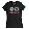 Atlanta Repeat Women's T-Shirt-Black-Allegiant Goods Co. Vintage Sports Apparel