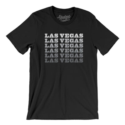 Las Vegas Repeat Men/Unisex T-Shirt-Black-Allegiant Goods Co. Vintage Sports Apparel